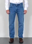 ADAM JEANS Straight Hose Regular Fit Herren (JEANS) Blau/Hellblau ADAM JEANS Straight Hose Regular Fit Herren (JEANS) Blau/Hellblau