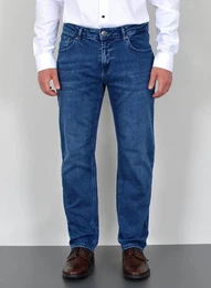 Straight-Jeans Herren Jeans Straight Hose Stretch Regular Fit Jeanshose Comfort Fit Straight Jeans Herren Hose normale Leibhhe Jeans Gerade Schnitt