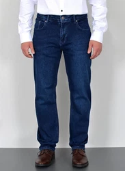 ADAM JEANS Straight Hose Regular Fit Herren (JEANS) Dunkelblau/Blau