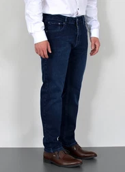 ADAM JEANS Straight Hose Regular Fit Herren (JEANS) Dunkelblau/Blau