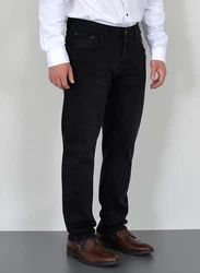 ADAM JEANS Straight Hose Regular Fit Herren (JEANS) Schwarz