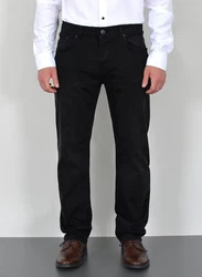 ADAM JEANS Straight Hose Regular Fit Herren (JEANS) Schwarz