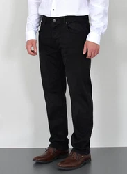 ADAM JEANS Straight Hose Regular Fit Herren (JEANS) Schwarz