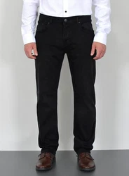 ADAM JEANS Straight Hose Regular Fit Herren (JEANS) Schwarz