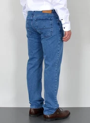 ADAM JEANS Straight Hose Regular Fit Herren (JEANS) Blau/Hellblau