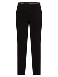 bugatti Chinos Stoffhose Schwarz