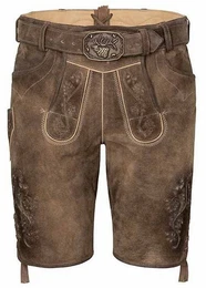 Shorts Lederhose Wagnun mit Beinschnrung