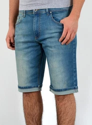 ESRA Jeansshorts Herren Capri Hellblau/Blau/Dunkelblau/Pastell