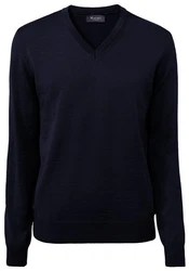 MAERZ Muenchen Pullover Dunkelblau/Blau