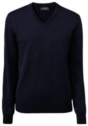 MAERZ Muenchen Pullover Dunkelblau/Blau