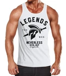 Neverless Tanktop Gladiator Sparta Gym Athletics Sport Fitness Grau/Gelb/Orange/Grün/Dunkelgrün/Silber