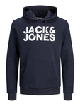 Jack & Jones Sweatshirt JJECORP LOGO SWEAT HOOD (3478) Blau/nvy Blazerblau Jack & Jones Sweatshirt JJECORP LOGO SWEAT HOOD (3478) Blau/nvy Blazerblau