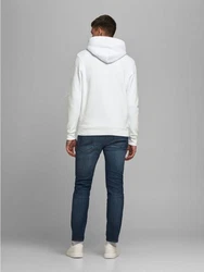 JACK & JONES Herren Hoodie Logo JJECORP Old Sweat Hood NOOS (12137054) Schwarz/Hellblau/Blau/Weiß/Creme/Khaki/Rosa/Lila/Rot