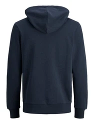 JACK & JONES Herren Hoodie Logo JJECORP Old Sweat Hood NOOS (12137054) Navy (3477)