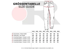 Reslad Jeans-Herren Slim Fit Basic Style Stretch-Denim Jeans-Hose RS-2063 
