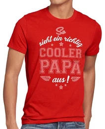 T-Shirt Cooler Papa Fun Spruch Vatertag Dad Vater Geburtstag Sohn Tochter