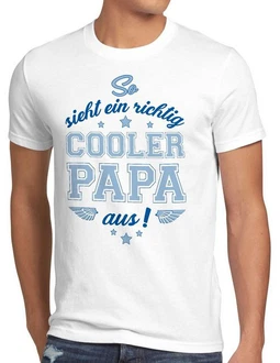 style3 T-Shirt Cooler Papa Fun Spruch Vatertag Dad Vater Geburtstag Sohn Tochter