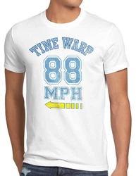style3 T-Shirt Time Warp (88mph) Weiß/Creme