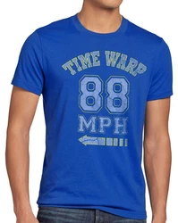 style3 T-Shirt Time Warp (88mph) Blau/Hellblau/Grün