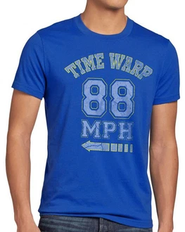 style3 T-Shirt Time Warp (88mph) Blau/Hellblau/Grün style3 T-Shirt Time Warp (88mph) Blau/Hellblau/Grün