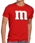 style3 T-Shirt Rot/Dunkelrot