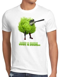 T-Shirt Just a Bush battle royale multiplayer online survival
