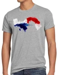 style3 T-Shirt Flagge Panama Fußball Sport Kanal WM EM Fahne Silber