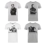 riverso T-Shirt Herren RIVHarald Regular Fit Kurzarm Grau/Lila/Hellgrau/Weiß