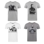 riverso T-Shirt Herren RIVHarald Regular Fit Kurzarm Grau/Lila/Hellgrau