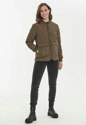 WEATHER REPORT Steppjacke Eilish Khaki/Dunkelgrün/Braun