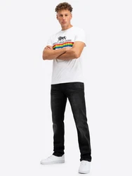 Lonsdale T-Shirt NELSON Weiß/Grün/Mischfarben/Braun