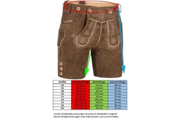 PAULGOS Trachtenhose Herren Lederhose HK2 HK2