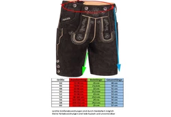 PAULGOS Trachtenhose Herren Lederhose HK2 HK2