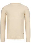 Indicode Strickpullover Mirek Beige/Gelb/Khaki/Weiß/Braun/Creme