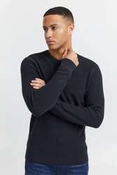 BLEND Pullover 'Codford' Dunkelblau/Schwarz