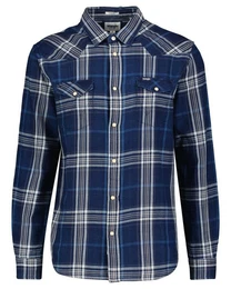 Langarmhemd Herren Freizeithemd WESTERN (1-tlg)