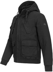 Alessandro Salvarini Winterjacke ASCaldo Schwarz/Hellblau