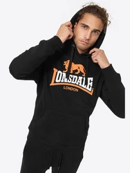 Lonsdale Kapuzenpullover Thurning Orange/Braun/Schwarz/Hellblau/Dunkelblau