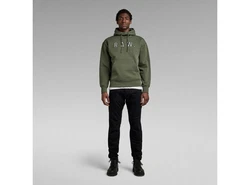 G-STAR Kapuzensweatshirt Vulcanic RAW Dunkelgrün/Grün