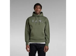 G-STAR Kapuzensweatshirt Vulcanic RAW Dunkelgrün/Grün