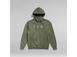 G-STAR Kapuzensweatshirt Vulcanic RAW Dunkelgrün/Grün
