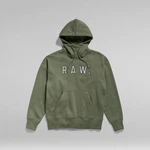 G-STAR Kapuzensweatshirt Vulcanic RAW Dunkelgrün/Grün