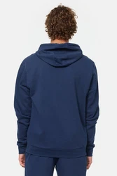 Lonsdale Kapuzenpullover Stotfield Rot/Dunkelblau/Blau