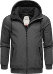 Ragwear Winterjacke Stewie Herren Outdoorjacke Dunkelgrau/Grau