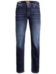 JACK & JONES Jeans JJIClark JJOriginal Dunkelblau/Blau/Hellblau