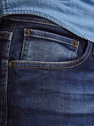 JACK & JONES Jeans JJIClark JJOriginal Dunkelblau/Blau/Hellblau