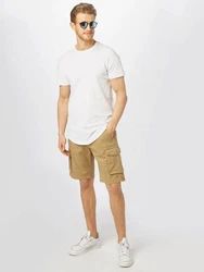 JACK & JONES T-Shirt JJENoa Weiß/Schwarz