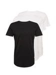 JACK & JONES T-Shirt JJENoa Weiß/Schwarz