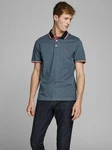 Jack & Jones Shirt JJEPaulos Dunkelblau/Hellblau/Blau/Rot