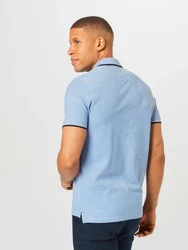 Jack & Jones Poloshirt JJEPAULOS 2er Pack Hellblau/Blau